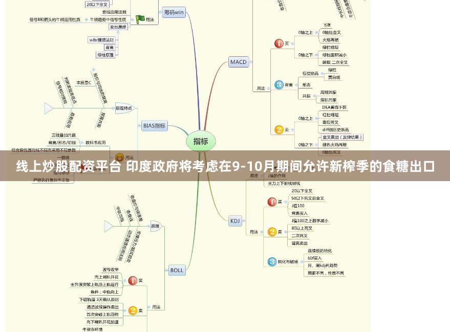 线上炒股配资平台 印度政府将考虑在9-10月期间允许新榨季的食糖出口